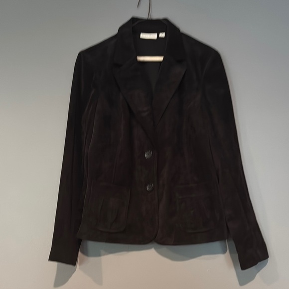 Studio Works Brown and Black Blazers Professional Tailored Fit - Picture 3 of 9